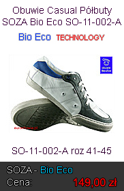 Obuwie Sportowe Męskie Bio-Eco SOZA SO-11-002-A
