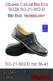 Obuwie Casual Profilaktyczne Bio Eco SOZA SO-21-002-D