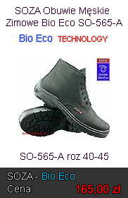 SOZA Bio Eco Obuwie Męskie Zimowe Casual SO-565-A