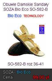 Obuwie Damskie Sandały SOZA Bio Eco SO-582-B