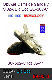 Obuwie Damskie Sandały SOZA Bio Eco SO-582-C