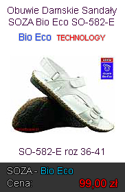 Obuwie Damskie Sandały SOZA Bio Eco SO-582-E
