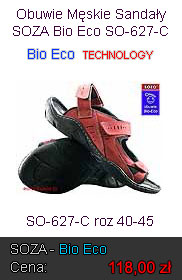 Obuwie Męskie Sandały Bio Eco Soza SO-627-C