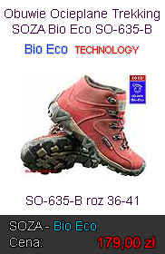 Obuwie Zimowe Trekking Bio Eco SOZA SO-635-B