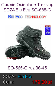 Obuwie Zimowe Trekking Bio Eco SOZA SO-635-G