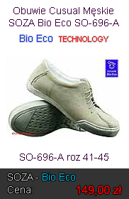 Obuwie Casual Profilaktyczne Bio-Eco SOZA SO-696-A