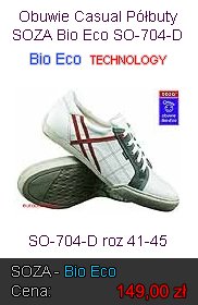 Obuwie Sportowe Męskie Bio-Eco SOZA SO-704-D