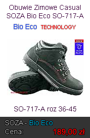 Obuwie Zimowe Casual Ocieplane Bio Eco SOZA SO-717-A