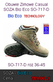 Obuwie Zimowe Casual Ocieplane Bio Eco SOZA SO-717-D