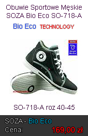 Obuwie Sportowe Męskie Bio-Eco SOZA SO-718-A
