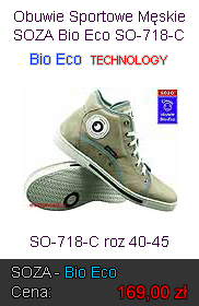 Obuwie Sportowe Męskie Bio-Eco SOZA SO-718-C