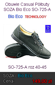 Obuwie Sportowe Męskie Bio-Eco SOZA SO-725-A