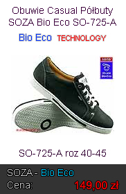 Obuwie Sportowe Męskie Bio-Eco SOZA SO-725-A