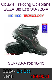 Obuwie Trekking Ocieplane Bio Eco SOZA SO-728-A