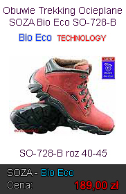 Obuwie Trekking Ocieplane Bio Eco SOZA SO-728-B