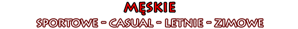SOZA obuwie męskie sportowe, casual, letnie, zimowe